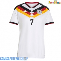 Camisa de time de futebol Alemanha Kai Havertz #7 Replicas 1º Equipamento Feminina Mundo 2026 Manga Curta